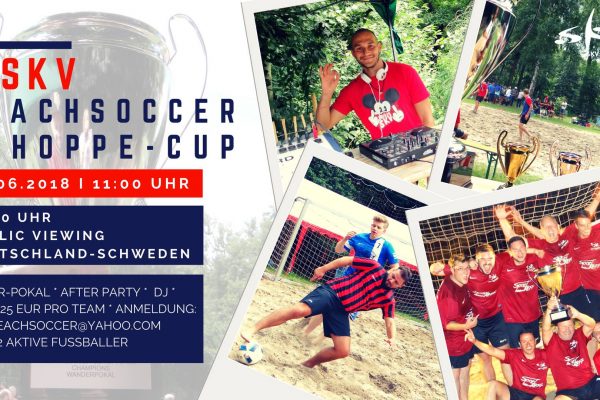 Zweiter Beachsoccer Schoppe-Cup